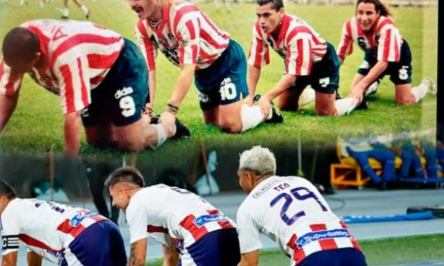 30 años después, El trencito rojiblanco salió incompleto