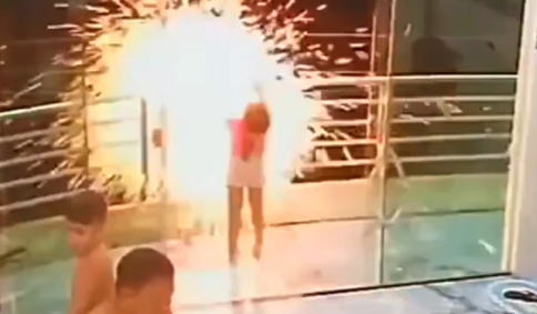 Niña de 7 años sufre fuerte descarga eléctrica en Brasil