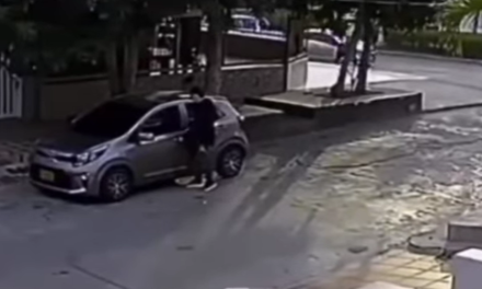 Robo de Kia Picanto en plena luz del día alarma a vecinos de Campo Alegre