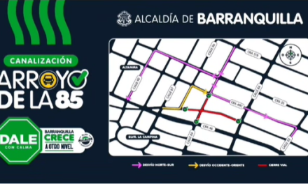 Alcaldía implementa plan de tráfico en la calle 85 para mejorar movilidad en Barranquilla