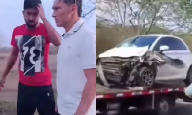 Marrugo y Mosquera, del Real Cartagena, salen ilesos de grave accidente vial