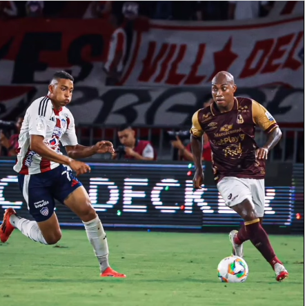Junior despertó tarde y no logró doblegar al Tolima en casa