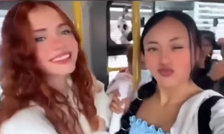 Jóvenes graban video y captan robo en TransMilenio