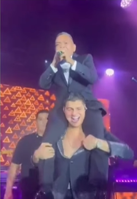 Mané Díaz sorprendió cantando junto a Elder Dayán en la boda de Luis Díaz