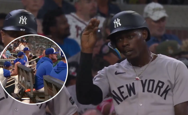 MLB investiga a coach de Bravos por gesto polémico hacia Jazz Chisholm Jr.