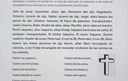 Panfleto con amenazas de “limpieza social” genera temor en barrios de Barranquilla y Soledad