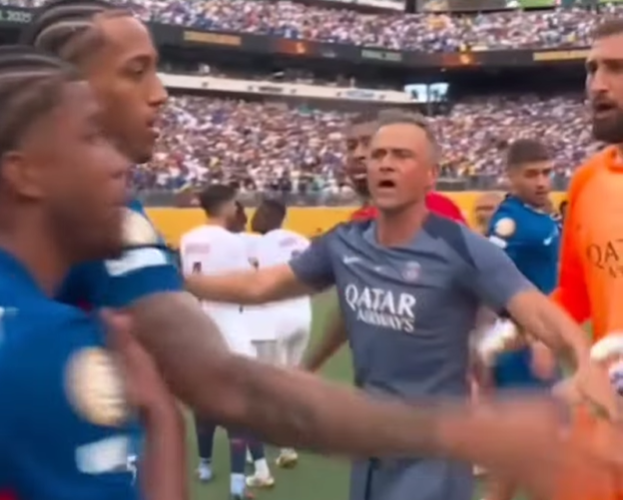 Luis Enrique protagoniza escándalo tras agredir a João Pedro en final del Mundial de Clubes