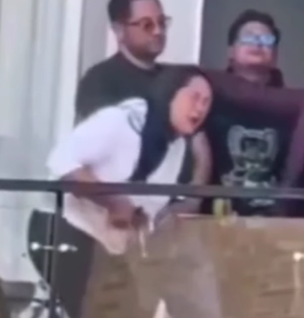 “Me veo divina”: mujer desata pánico al disparar desde un balcón en Bogotá