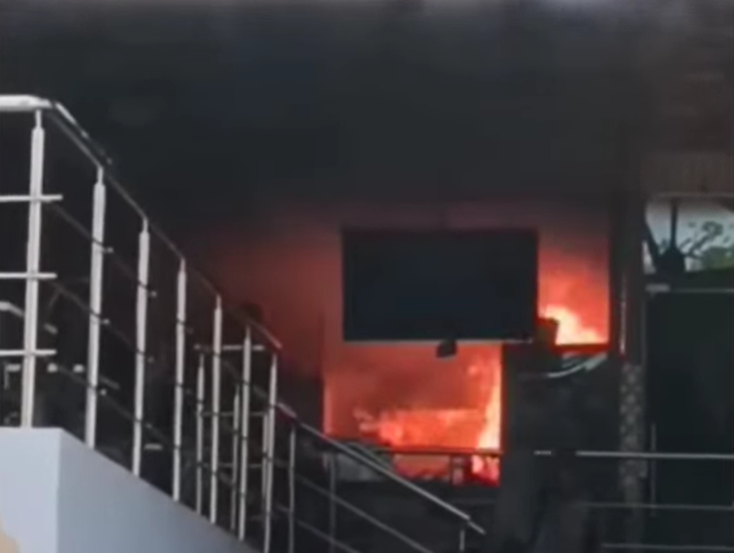 Incendio en restaurante del Mercado Viejo de Sabanalarga causó daños y alarma entre comerciantes