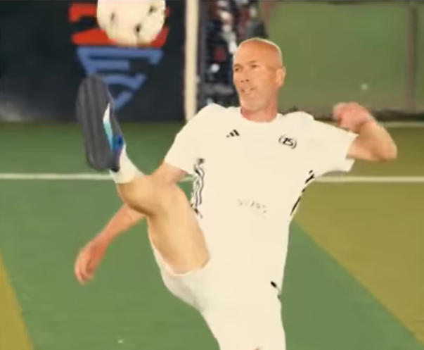 El control que detuvo el tiempo: Zidane y la belleza de lo simple