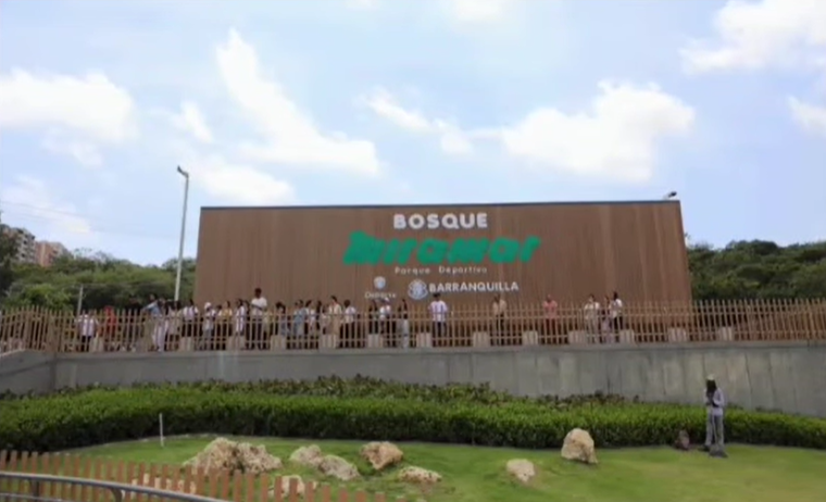 Barranquilla estrena pista de ciclomontañismo en el Bosque Miramar
