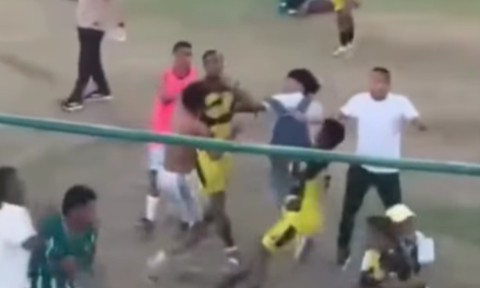 Batalla campal en partido Sub-20 en La Guajira genera repudio en redes