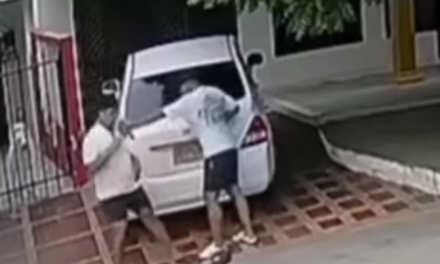 Delincuentes asaltan a ciudadano en el barrio Recreo y huyen en moto