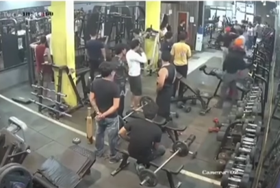 Brutal riña en gimnasio de Nueva Delhi deja varios heridos