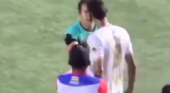 Agreden a árbitra en la primera C