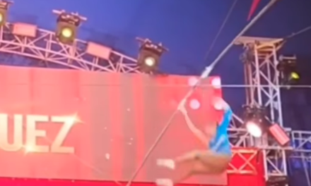 Trapesista del Circo Hermanos Gasca sufrió accidente