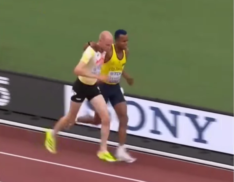 “Un hombro para llegar”: el gesto que unió a Sanmartín y Van de Velde en Tokio