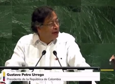 Petro denuncia en la ONU ataque con misiles en el Caribe y lo califica de “asesinato”