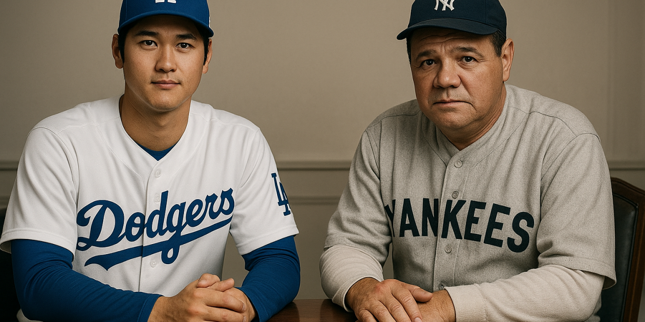 ¿Se sienta Shohei Ohtani en la mesa de Babe Ruth?
