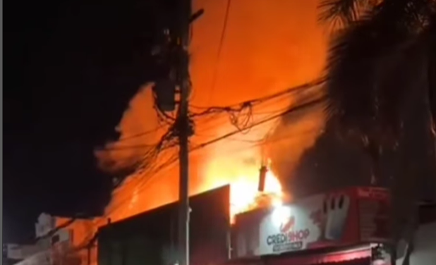 Incendio en discoteca de Sabanagrande deja cuantiosos daños materiales