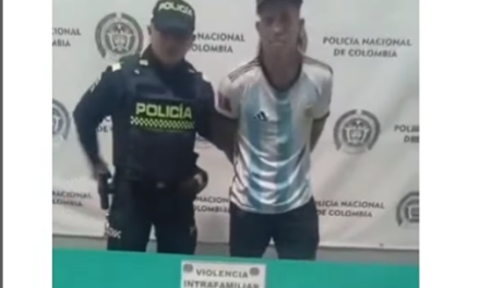 Capturan a hombre por agredir a su pareja en el barrio Rebolo