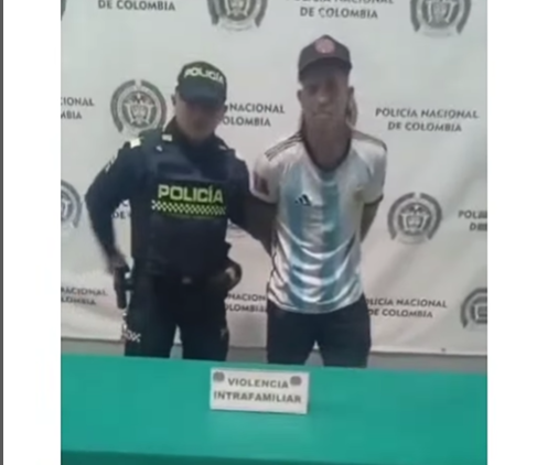 Capturan a hombre por agredir a su pareja en el barrio Rebolo