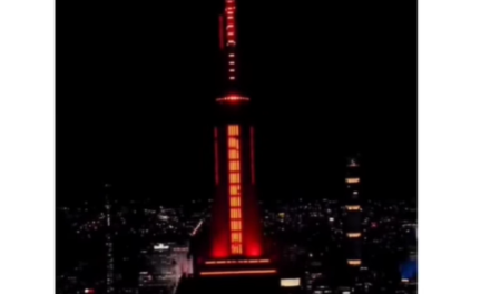 El Empire State se tiñó de rojo en honor al Silvestrismo y a Silvestre Dangond