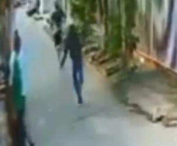 Atentado a guardia del Inpec en Cartagena queda grabado en video y causa conmoción ciudadana