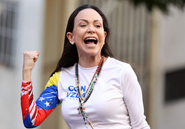 María Corina Machado, Nobel de la Paz 2025 por su lucha pacífica por la democracia en Venezuela