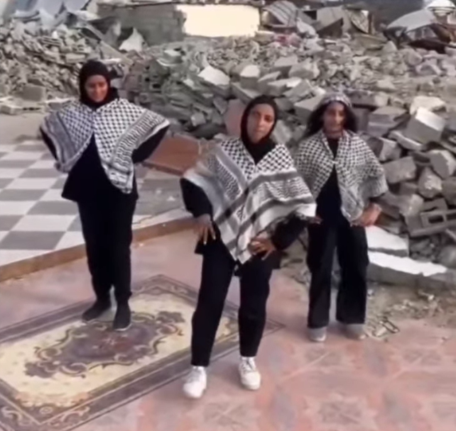 “¡Nos vamos a levantar!”: jóvenes de Gaza bailan sobre los escombros y emocionan al mundo