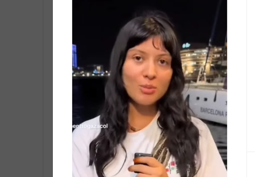 Colombianas detenidas en la flotilla “Sumud” serán deportadas desde Israel