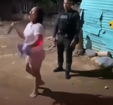 Mujer intenta apuñalar a su esposo y se enfrenta a la Policía en Tucurinca