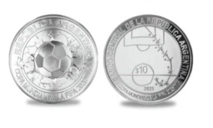 Argentina lanza moneda conmemorativa del gol de Maradona en México 86