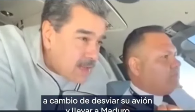 Agente de EE.UU. ofreció millones a piloto de Maduro para desviar su avión presidencial