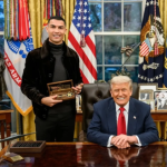 ¿El Mundial de CR7?: El astro portugués Se reunió con Trump en cena de gala