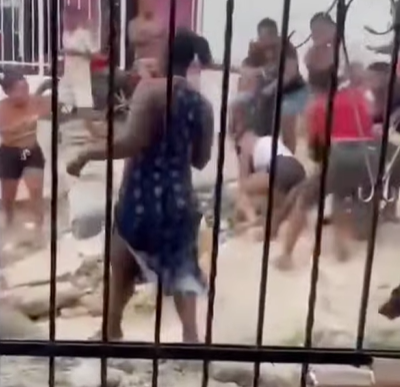 La pelea múltiple entre vecinos en el barrio La Felicidad se hace viral y genera preocupación por la convivencia en Barranquilla