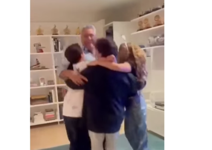 Shakira también celebró la estrella del Junior