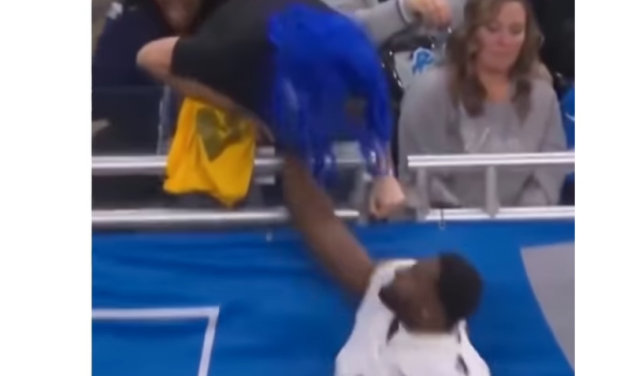 Jugador de la NFL propina puñetazo a un fanático