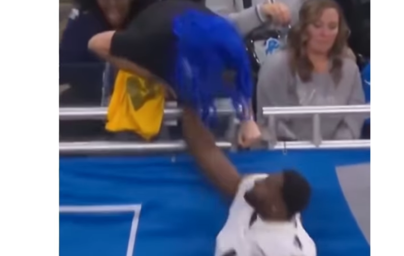 Jugador de la NFL propina puñetazo a un fanático