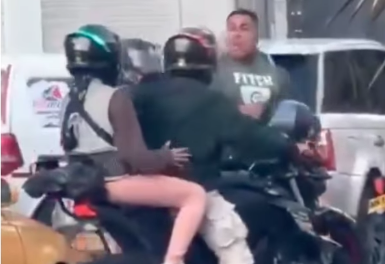 Pelea entre motociclistas termina a tiros en plena calle de Bogotá