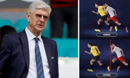 APRUEBAN REGLA “WENGER” PARA EL FUERA DE JUEGO