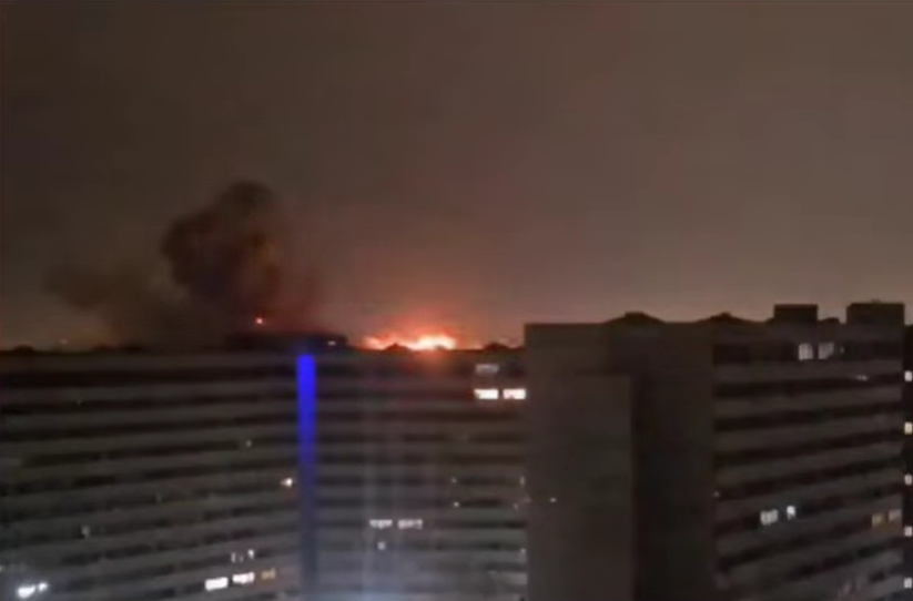 Fuertes bombardeos sacuden la capital de Irán