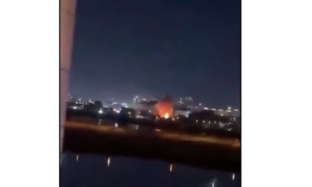 Impacto de dron en embajada de EE. UU. en Bagdad en medio de ataque iraní