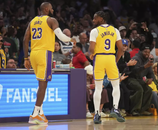 HISTORIA PURA EN LA NBA: ASISTENCIA DE PADRE A HIJO; DE leBron a Brenny