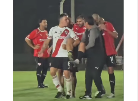 El Kun Agüero enciende las alarmas tras salir lesionado en partido senior