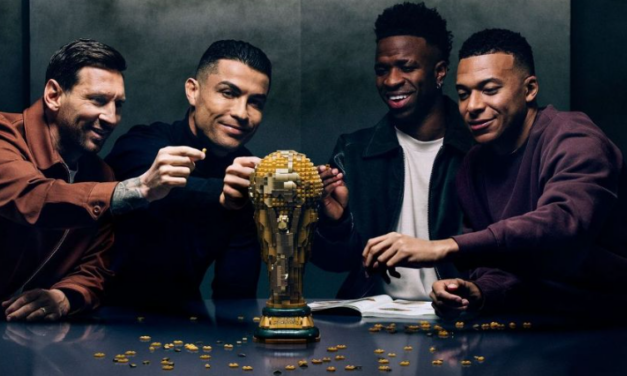 LEGO reúne a Messi, Cristiano, Mbappé y Vinícius en un espectacular comercial del Mundial 2026