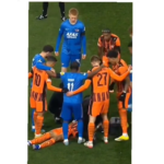 Momento de angustia en el Shakhtar vs AZ Alkmaar: Isaque dejó helado al estadio