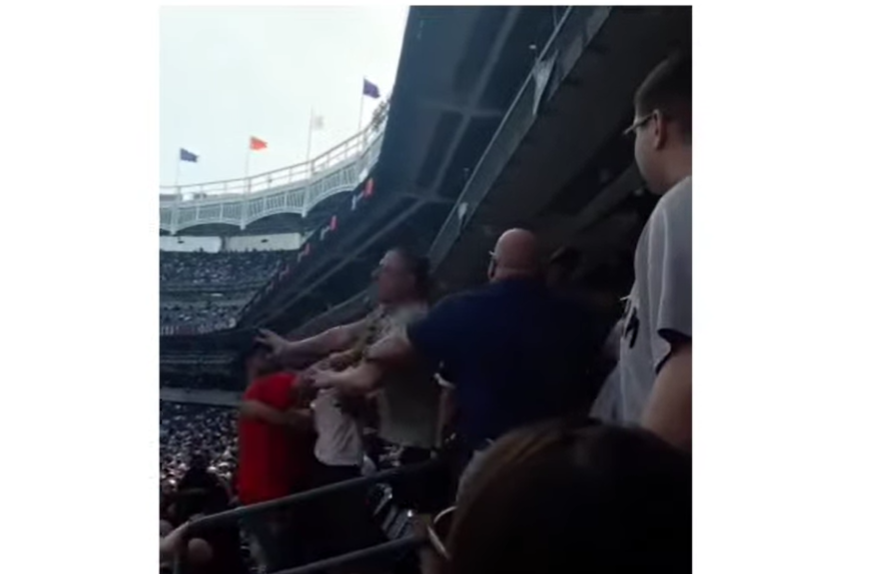 CUANDO EL JUEGO PASA A SEGUNDO PLANO: PELEA EN EL YANKEE STADIUM