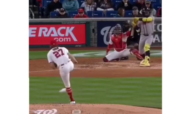 PREOCUPACIÓN POR ACUÑA JR.: SALE DEL JUEGO TRAS DOS PELOTAZOS