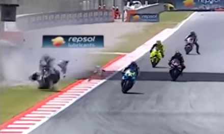 HORROR EN MONTMELÓ: ÁLEX MÁRQUEZ SE VA AL HOSPITAL Y EL MOTOCICLISMO TIEMBLA